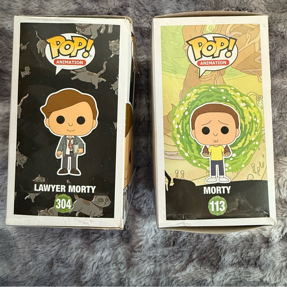 Funko Pop Morty & Lawyer Morty - Picture 3 of 6